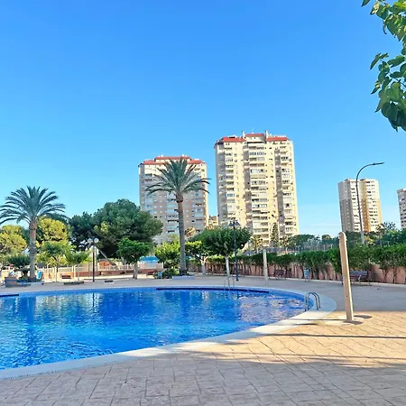 Apartment Coqueto Con Piscina, Nuevo A 50m Del Mar, Parking Gratis *